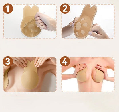 BUNNY BRA PUSH UP ADHESIVO PROMOCIÓN SET X 2